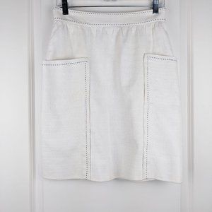 Cartonnier Cream Colored Skirt Size 8